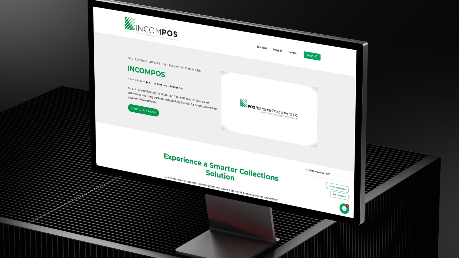PosCorp Site Design, preview