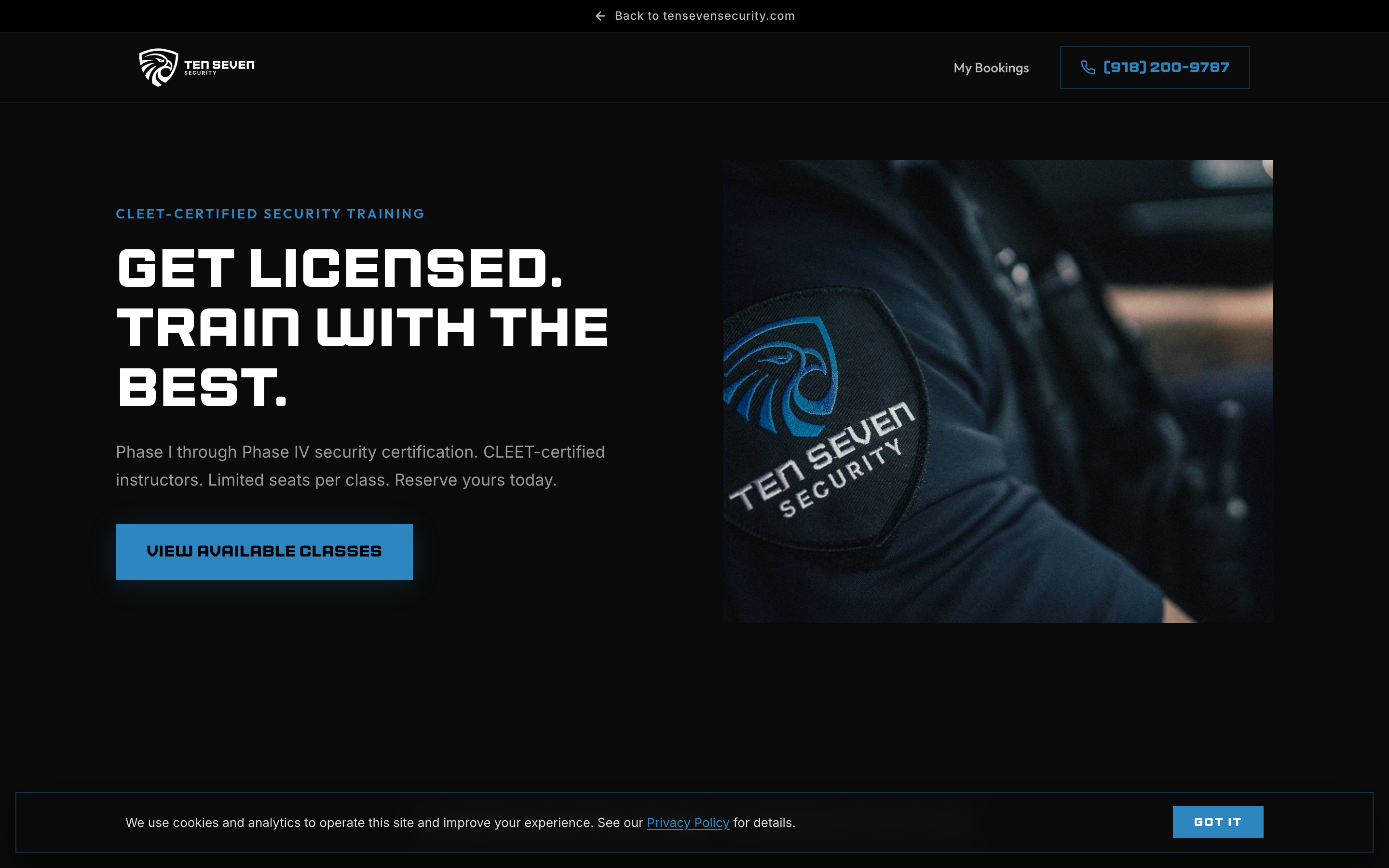 TenSeven Security Academy preview